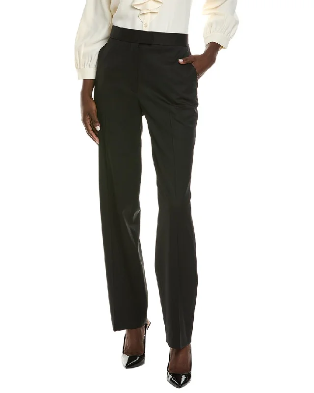 Cargo pants for women with multiple pocketsSt. John Wool-Blend Pant