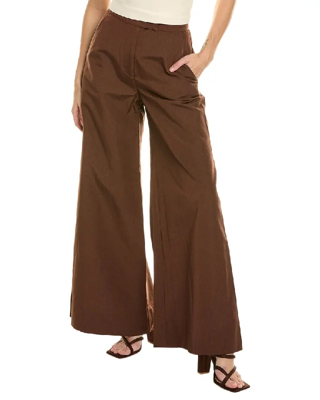 Ankle length wide leg pants for women in a versatile and stylish styleSTAUD Oak Pant Ankle length wide leg pants for women in a versatile and stylish styleSTAUD Oak Pant