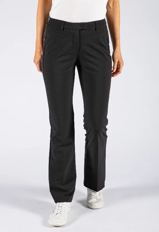 Velvet wide leg pants for women in a luxurious styleStraight Leg Comfort Fit Trouser