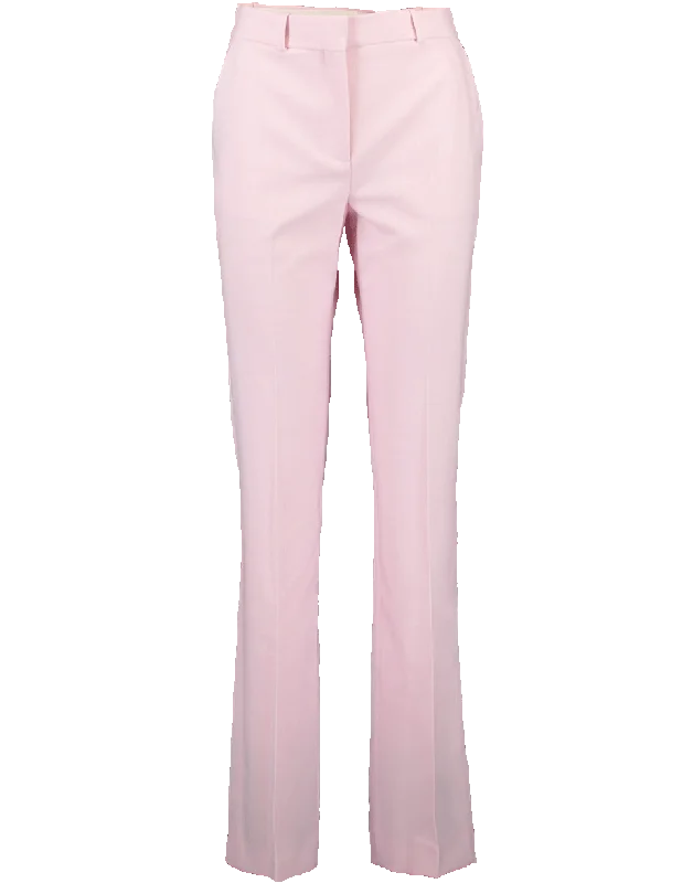 Solid color palazzo pants for women in bright huesStraight Leg Pant