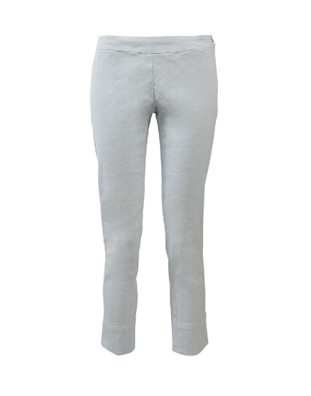 Corduroy wide leg jeans for women in a classic and comfortable styleStretch Ankle Pant