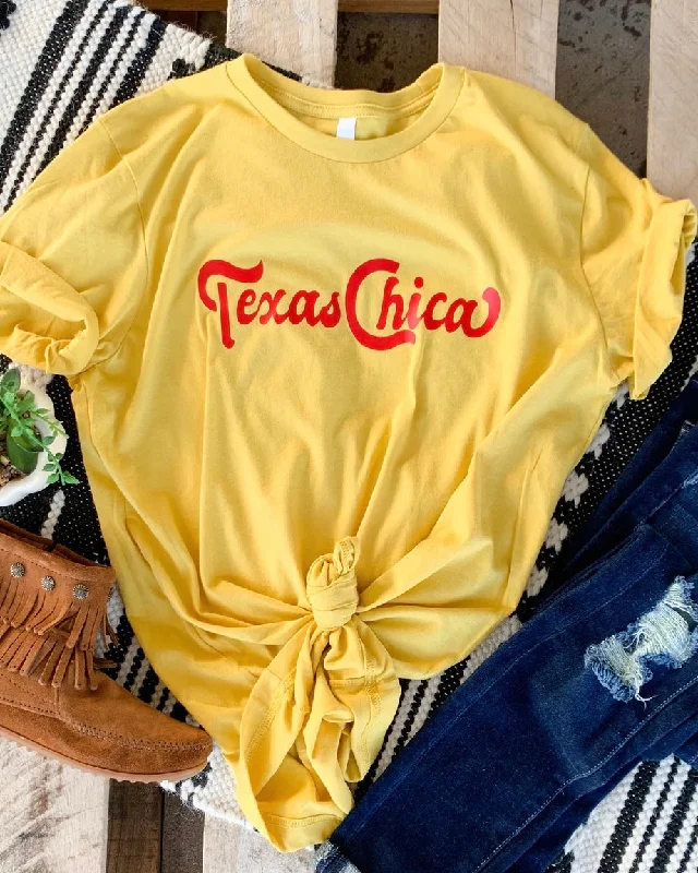 Oversized women's T - shirt with a slouchy fitTexas Chica