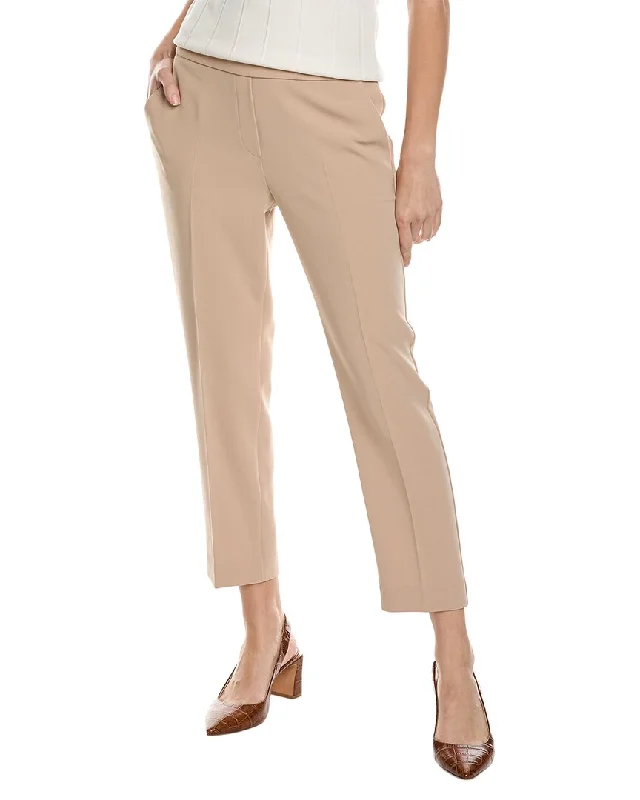Linen blend jogger pants for women in comfortTheory Treeca Pull-On Pant