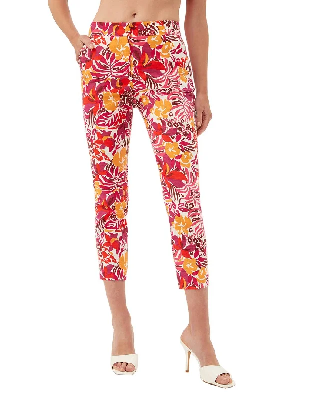 Corduroy wide leg pants for women in fallTrina Turk Moss 2 Pant