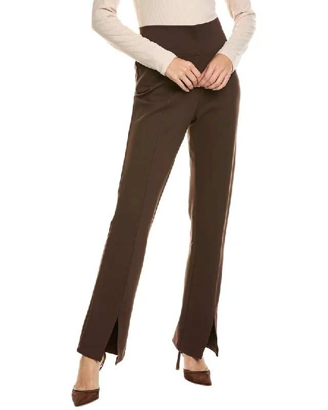 Plaid wide leg dress pants for women in a preppy and formal styletyler böe Margie Ponte Pant