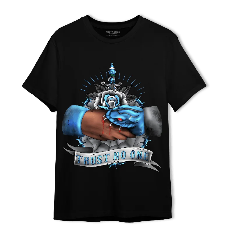 A - line women's T - shirt with a pleated skirtNastyJamz University Blue 5s T Shirt Match Trust No One Old School A - line women's T - shirt with a pleated skirtNastyJamz University Blue 5s T Shirt Match Trust No One Old School