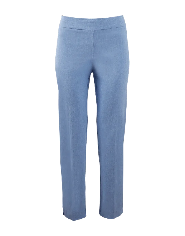 Tartan check pants for women in a traditional - modern styleVenezia Pull-On Ankle Slit Pant Tartan check pants for women in a traditional - modern styleVenezia Pull-On Ankle Slit Pant