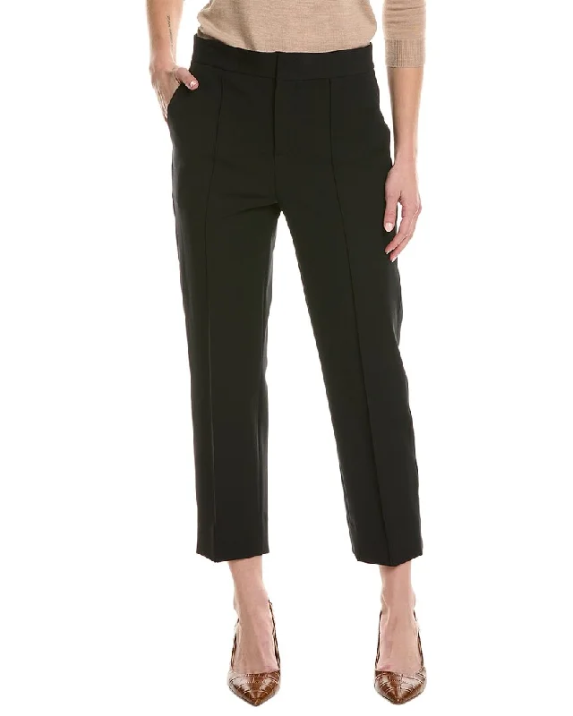 Striped cigarette pants for women in a modern and sleek lookVince Tapered Stove Pipe Pant Striped cigarette pants for women in a modern and sleek lookVince Tapered Stove Pipe Pant