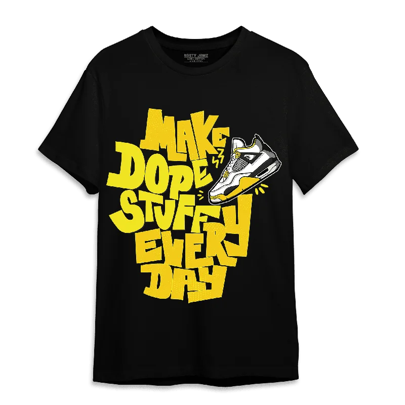 Plaid women's T - shirt for a preppy lookNastyJamz Vivid Sulfur 4s T Shirt Match Dope Sneaker