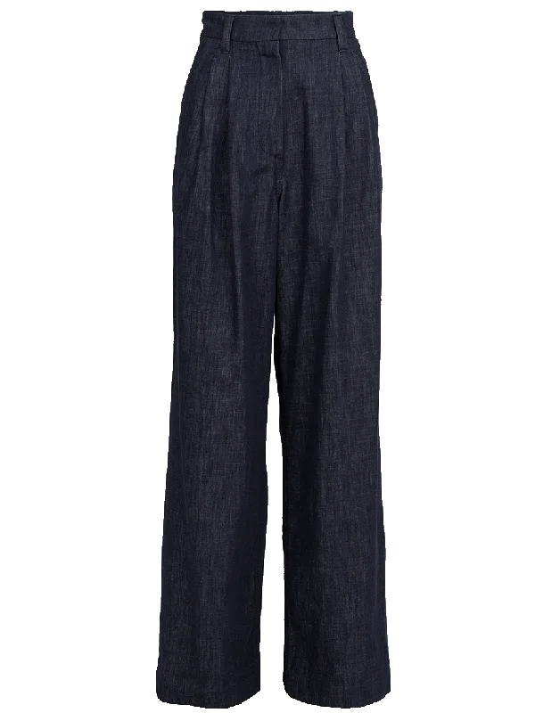 Plaid wide leg dress pants for women in a preppy and formal styleWide Leg Denim Pant Plaid wide leg dress pants for women in a preppy and formal styleWide Leg Denim Pant