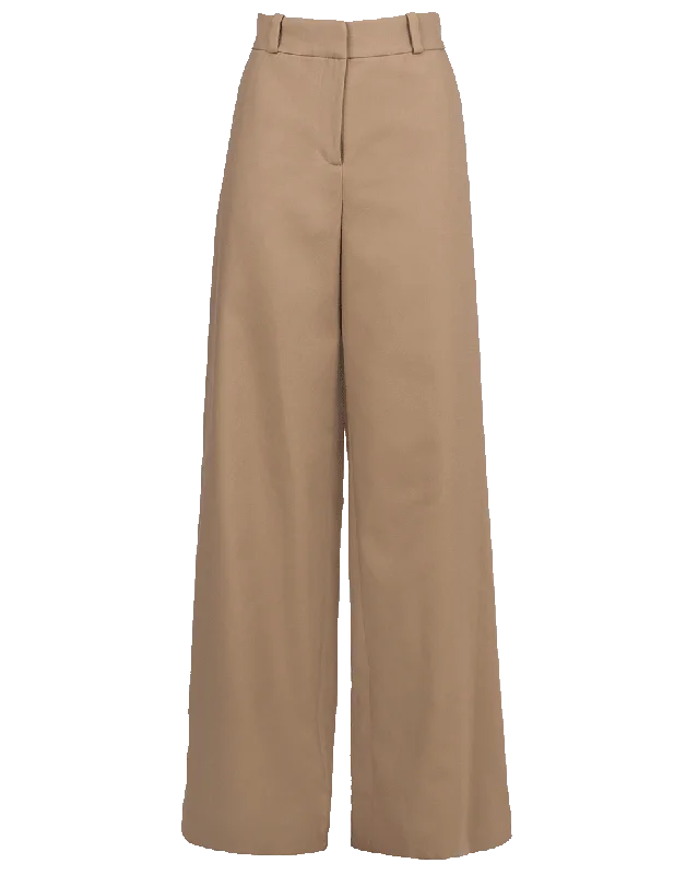 Recycled material pants for women in an eco - friendly optionWide Leg Pant