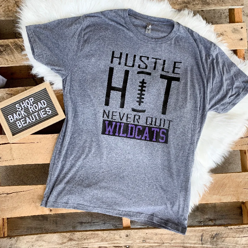 Fitted women's turtleneck T - shirtWildcats Hustle Tee