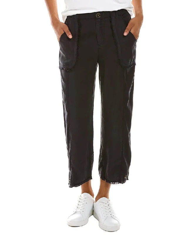 Ripped wide leg boyfriend jeans for women in a casual and cool styleXCVI Egon Crop Gaucho Ripped wide leg boyfriend jeans for women in a casual and cool styleXCVI Egon Crop Gaucho