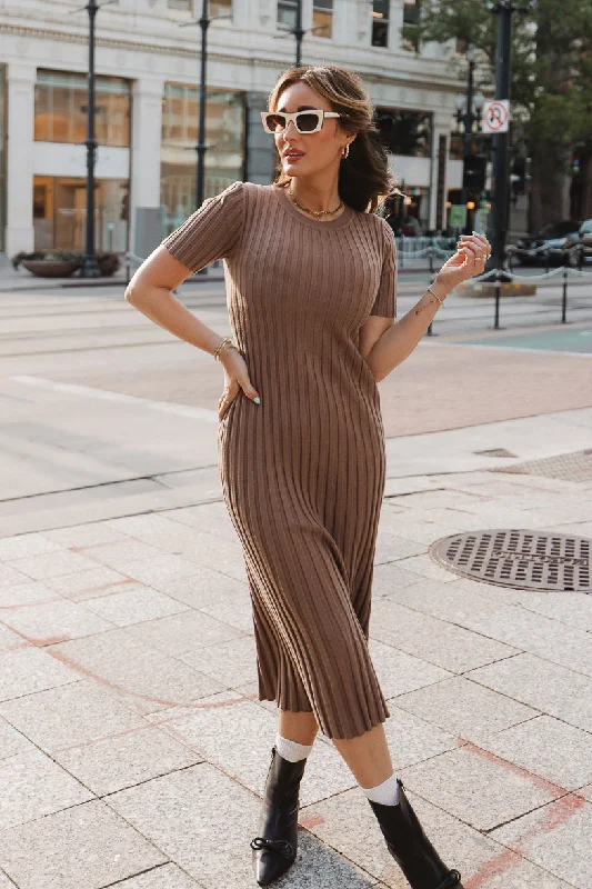 Dresses with Sequined Hearts and Ruffled Hem and Satin and Lace Combo and Bow at the Waist for Ladies' Romantic and Sweet LookAlexa Dress in Taupe Dresses with Sequined Hearts and Ruffled Hem and Satin and Lace Combo and Bow at the Waist for Ladies' Romantic and Sweet LookAlexa Dress in Taupe
