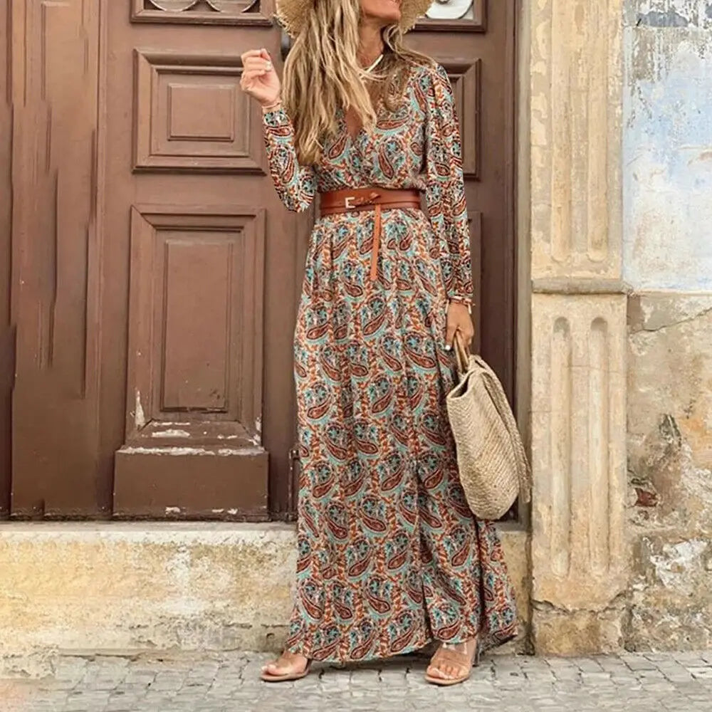 Dresses with Sheer Panels for Ladies' Sultry and Alluring LookAmy Fashion - Autumn Female Short Sleeve Sexy High Split Maxi Boho Dress Dresses with Sheer Panels for Ladies' Sultry and Alluring LookAmy Fashion - Autumn Female Short Sleeve Sexy High Split Maxi Boho Dress