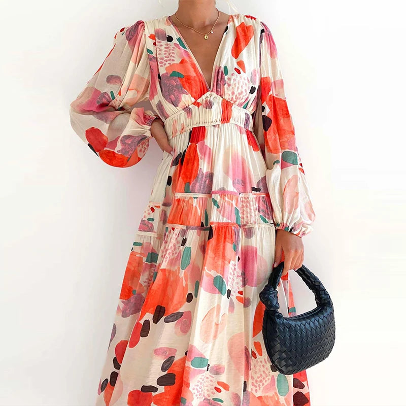 Comfortable Linen Shift Dresses for Ladies' Daily WearAmy Fashion - Autumn Long Sleeved Pleated Maxi Dress Boho Dress Comfortable Linen Shift Dresses for Ladies' Daily WearAmy Fashion - Autumn Long Sleeved Pleated Maxi Dress Boho Dress