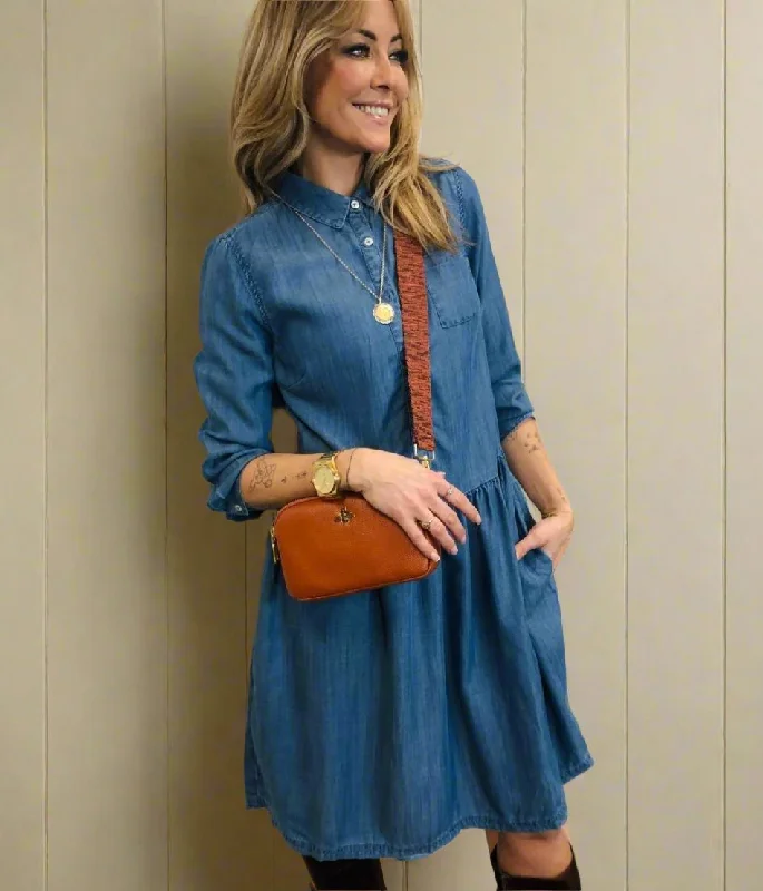 Dresses with High Low Sheer Skirt for Ladies' Dramatic and Fashionable LookBrakeburn Relaxed Fit Denim Shirt Dress Dresses with High Low Sheer Skirt for Ladies' Dramatic and Fashionable LookBrakeburn Relaxed Fit Denim Shirt Dress