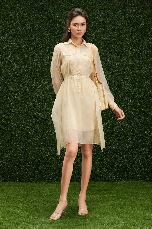 Chiffon Dresses with Slit for Ladies' Added EleganceJaliyah A-line Ruffle Layer Organza Mini Dress Chiffon Dresses with Slit for Ladies' Added EleganceJaliyah A-line Ruffle Layer Organza Mini Dress