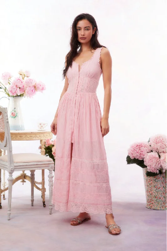 Dresses with Ruffled Sleeves and High Neck for Ladies' Dramatic and Elegant LookSantelle Cotton Maxi Dress Dresses with Ruffled Sleeves and High Neck for Ladies' Dramatic and Elegant LookSantelle Cotton Maxi Dress