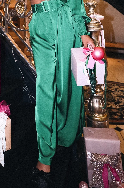 Dresses with Embroidered Tribal Patterns for Ladies' Cultural and Stylish LookZendaya Pants in Emerald Satin Dresses with Embroidered Tribal Patterns for Ladies' Cultural and Stylish LookZendaya Pants in Emerald Satin