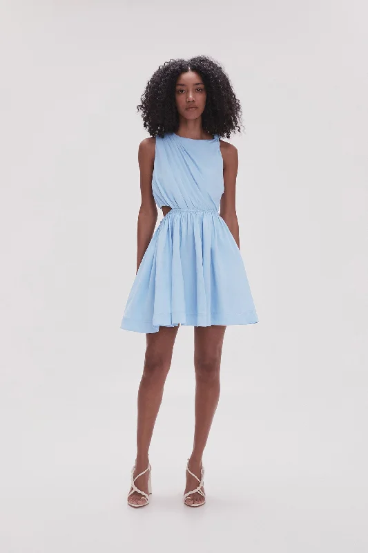 "Comfortable maternity dresses for pregnant women"Abbey Twisted Mini Dress