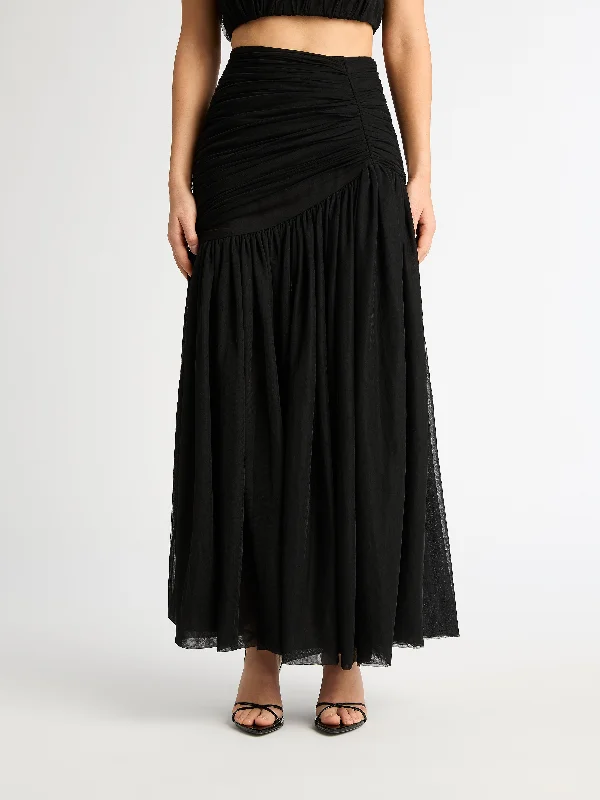 "Striped dresses for women with a classic touch"ARIELLA TULLE SKIRT