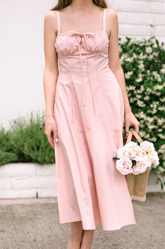 "A - line dresses for women to flatter the figure"Carrie Corset Midi Dress