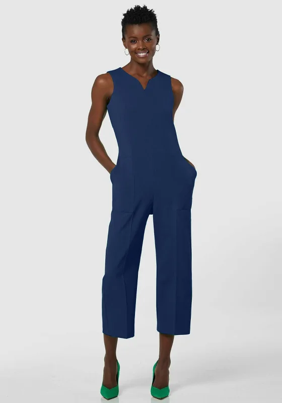 "Midi dresses for women with unique patterns"Closet London Sleeveless Jumpsuit, Navy