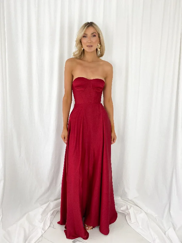 "Animal print dresses for women who love bold styles"Emma Off The Shoulder Corset Dress - Red "Animal print dresses for women who love bold styles"Emma Off The Shoulder Corset Dress - Red