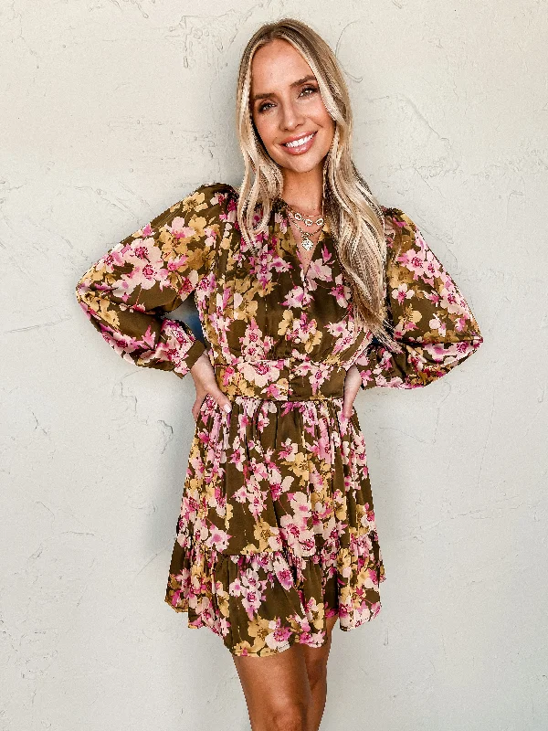 "Shirt dresses for women for a smart - casual style"Songs About You Floral Mini Dress "Shirt dresses for women for a smart - casual style"Songs About You Floral Mini Dress