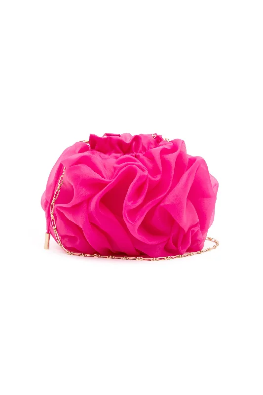 "Flash Sale: Grab Your Favorite Women's Dresses at Unbeatable Prices!"Evalie Organza Ruffle Bag