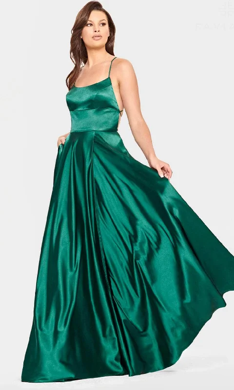 "Plus size wedding dresses for women with a perfect fit"Faviana S10828 - Scoop Neck A-Line Evening Gown "Plus size wedding dresses for women with a perfect fit"Faviana S10828 - Scoop Neck A-Line Evening Gown
