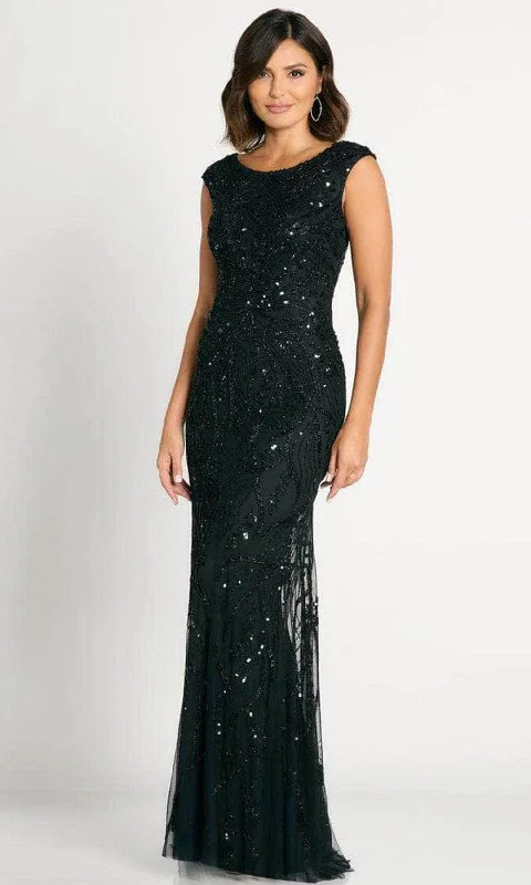 "Black dresses for women for a classic and timeless appearance"La Valleta LV6107 - Cap Sleeve Embellished Evening Dress "Black dresses for women for a classic and timeless appearance"La Valleta LV6107 - Cap Sleeve Embellished Evening Dress