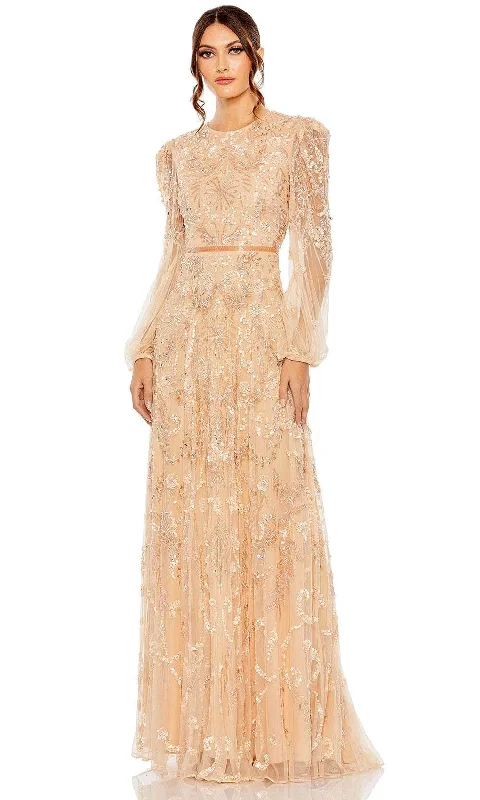 "Mini dresses for women for a youthful and trendy look"Mac Duggal 93930 - Bishop Sleeve Beaded Evening Dress "Mini dresses for women for a youthful and trendy look"Mac Duggal 93930 - Bishop Sleeve Beaded Evening Dress