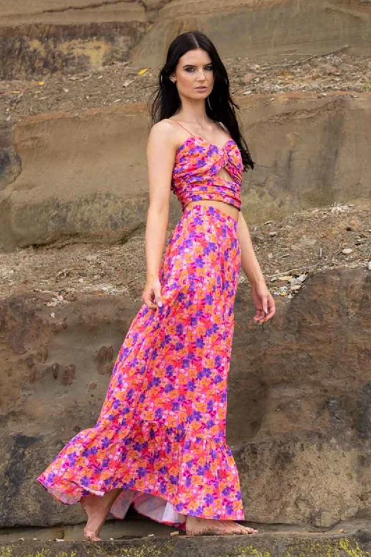 "Floral print dresses for women for a feminine look"Minka Set