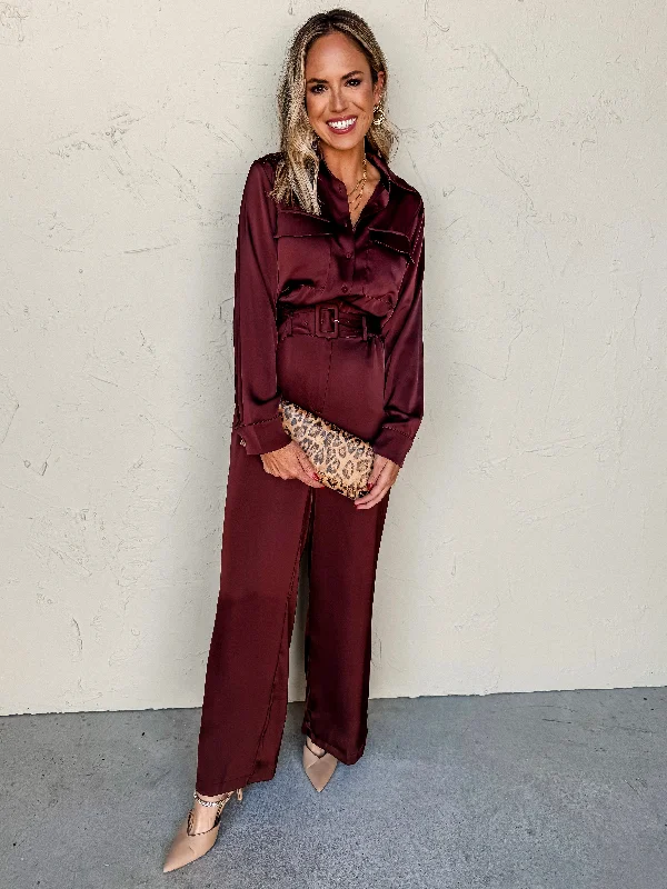 "Mini dresses for women for a youthful and trendy look"Make An Impression Satin Jumpsuit "Mini dresses for women for a youthful and trendy look"Make An Impression Satin Jumpsuit