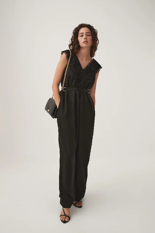 "Shirt dresses for women for a smart - casual style"Spirit Belted Jumpsuit