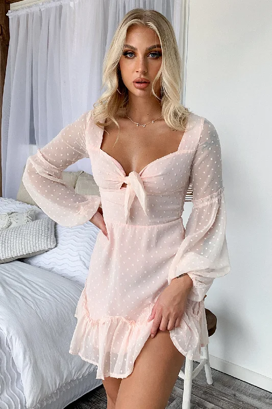 brown mini dressesCaryn Dress - Pink