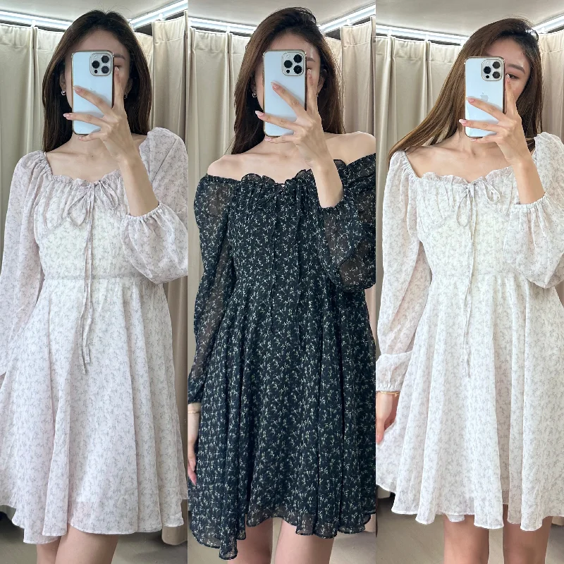 retro 90s mini dressesFairytale Tie Up Mini Dress