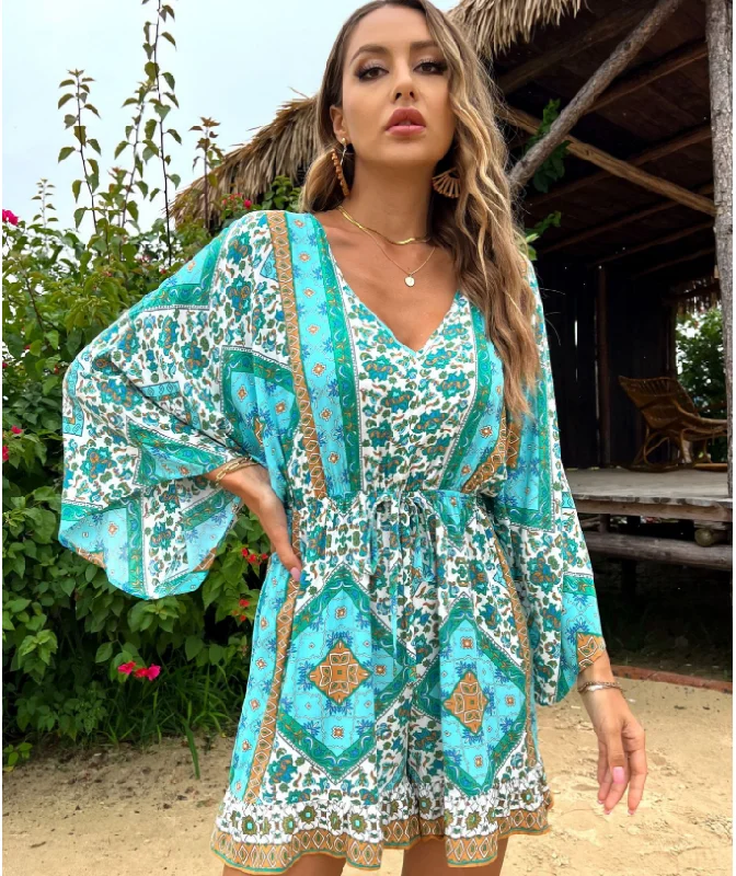 fairycore mini dressesOrlando Printed Tassel Dress